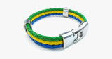 Team Brazil Flag Bracelet