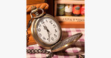 Vintage Gold Half Hunter Pocket Watch