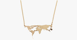 World Map Pendant World Map Pendant