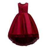 2018 Summer Flower Girls Dress For Wedding And Party Infant Princess Girl Dresses Toddler Costume Baby Kids Girls Clothes