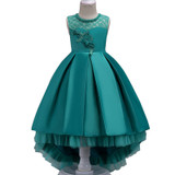 2018 Summer Flower Girls Dress For Wedding And Party Infant Princess Girl Dresses Toddler Costume Baby Kids Girls Clothes