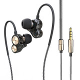 Best Dual-Driver HIFI Passive Noise Canceling Earphones Best Dual-Driver HIFI Passive Noise Canceling Earphones
