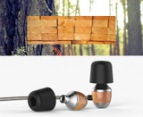Classy Extra Bass Wood Earphone - A Symbol Of Nature For Music Lovers