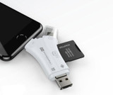 6-In-1 USB Reader And Flash Drive - Connect And Store Everything On A Single Piece