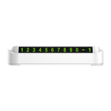 Universal Temporary Parking Card - Leave Your Phone Number When Necessary