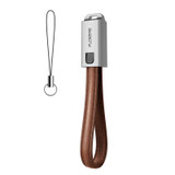 Carry Lightning Cable Keychain around