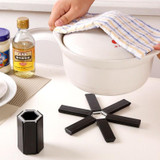 Non-Slip Foldable Insulated Mat, Heat Resistant For Kitchen & Dinning