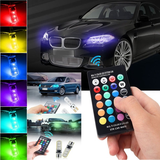 Multi-color Car LED Lights with Remote Control 194 168 501