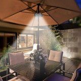 Cordless Patio Umbrella Pole Light
