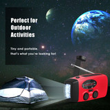 Hand Crank Radio Flashlight