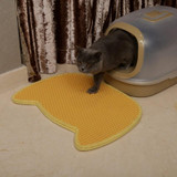 Cute Cat Litter Mat