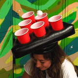 Inflatable Beer Pong Hat