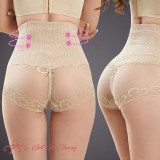 NEW Ultra-thin no trace hip high waist shaping body pants corset pants postpartum lace abdomen underwear ladies Shapers