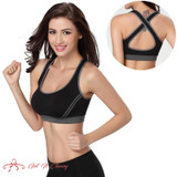 Sexy women fitness bra padded compression sport bra top Sportswear Quick dry elastic crop top sexy running top
