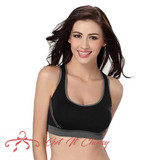 Sexy women fitness bra padded compression sport bra top Sportswear Quick dry elastic crop top sexy running top