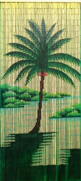 Halcyon Palm Tree Curtain