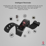 Sport Smart Watch GT101 Waterproof Color Screen Fitness Tracker Heart Rate Monitor Call Reminder Smartwatch Men Women