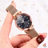 Ladies Magnetic Starry Sky Clock Luxury Women Watches Fashion Diamond Female Quartz Wristwatches Relogio Feminino Zegarek Damski Ladies Magnetic Starry Sky Clock Luxury Women Watches Fashion Diamond Female Quartz Wristwatches Relogio Feminino Zegarek Damski