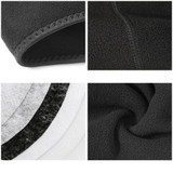 Winter cycling thermal headwear with mask
