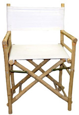 Chair Bamboo Director Low 34"Hx23"Wx19"D  promo from 2/1 - 5/31