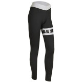 Fitness Leggings High Waist Mesh Patchwork