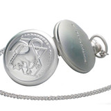 Silver/Bronze Tone Fullmetal Alchemist Pocket Watch