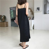 Sexy Maxi Dress Loose Sleeveless Dresses V-neck Sexy Maxi Dress Loose Sleeveless Dresses V-neck