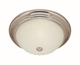 Value 2 Pack Melon 10" Flushmount Brushed Nickel Value 2 Pack Melon 10" Flushmount Brushed Nickel
