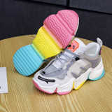 Sneakers Vulcanize Breathable Rainbow Color Fashion