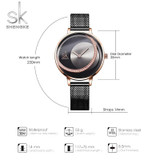 Fashion Creative Thin Ladies Wrist Watch