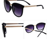 Oversized Round Sunglasses Brand Designer Fashion Eyeglasses