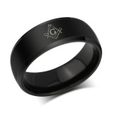 Titanium Ring Men Stainless Steel Jewelry