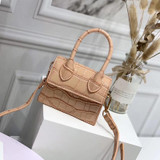 Mini Small Square PU Leather Chain Messenger Bags