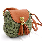 handmade Woven bag shell Tote female messenger bag