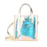 Holographic Laser Messenger Bags Jelly Rainbow Hologram Holographic Laser Messenger Bags Jelly Rainbow Hologram