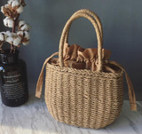 Straw Bags Rattan Bag Woven Beach Bag Bohemia