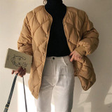 Fashion Casual Windbreaker Loose Cotton Coats Long Sleeve Outerwear