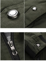 Military Cotton Windbreaker Pilot Army Bomber Jackets