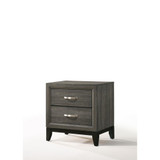 Acme 27053 Valdemar Gray Wood Finish Nightstand Acme 27053 Valdemar Gray Wood Finish Nightstand