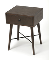 Delridge Coffee & Black End Table