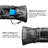 2018 Outdoor Rechargeable Heating Gloves Winter Warm Heating Electric Heating Electric Riding Gloves US Plug