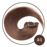 Remy Hair 120G #60 Blonde 16inch-22inch Natural Straight Clip In Human Hair Extensions