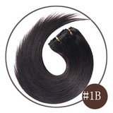 Remy Hair 120G #60 Blonde 16inch-22inch Natural Straight Clip In Human Hair Extensions
