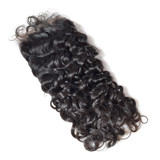 Unprocessed brazilian Virgin Hair Lace Closure Deep Wave Natural Color Human Hair 4x4 Free Part With baby Hair 150%