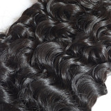 Unprocessed brazilian Virgin Hair Lace Closure Deep Wave Natural Color Human Hair 4x4 Free Part With baby Hair 150%
