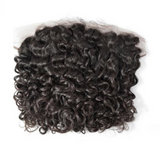 Brazilian Deep Wave Lace Frontal Closure 13x5 Virgin Hair With Baby Hair Free Part 150%