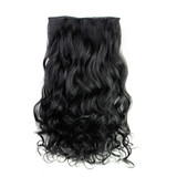 5Pcs Clip Hair Synthetic Hair Extension Curly Heat Resistant Hair