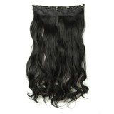 5Pcs Clip Hair Synthetic Hair Extension Curly Heat Resistant Hair