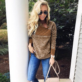 Quilt detail fashion pullover sweater jacket