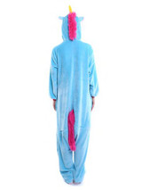 Plush Unicorn onesie pajamas jumpsuit